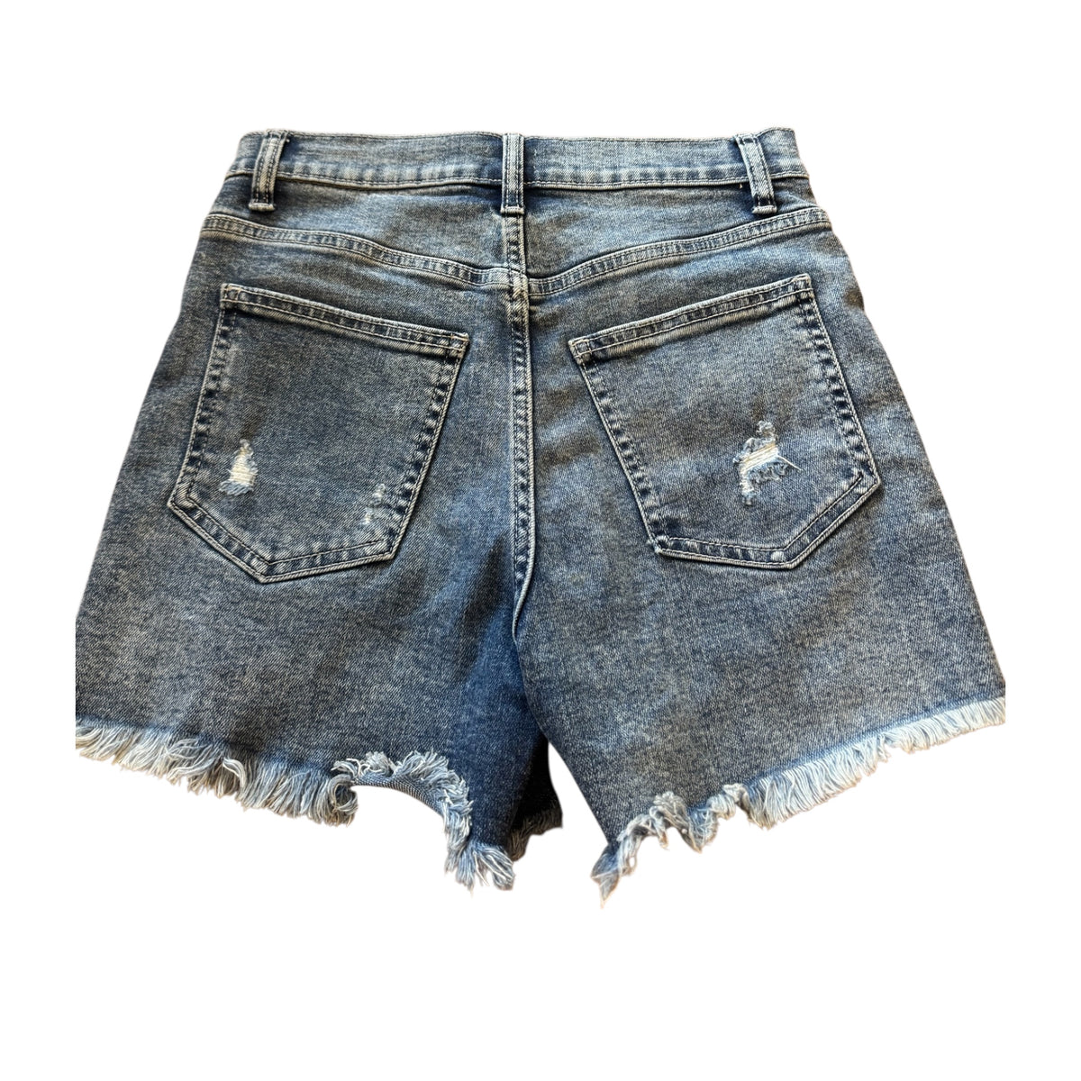 Sneak Peek SP-S7325ML Medium Wash Denim Shorts Size Small-RF