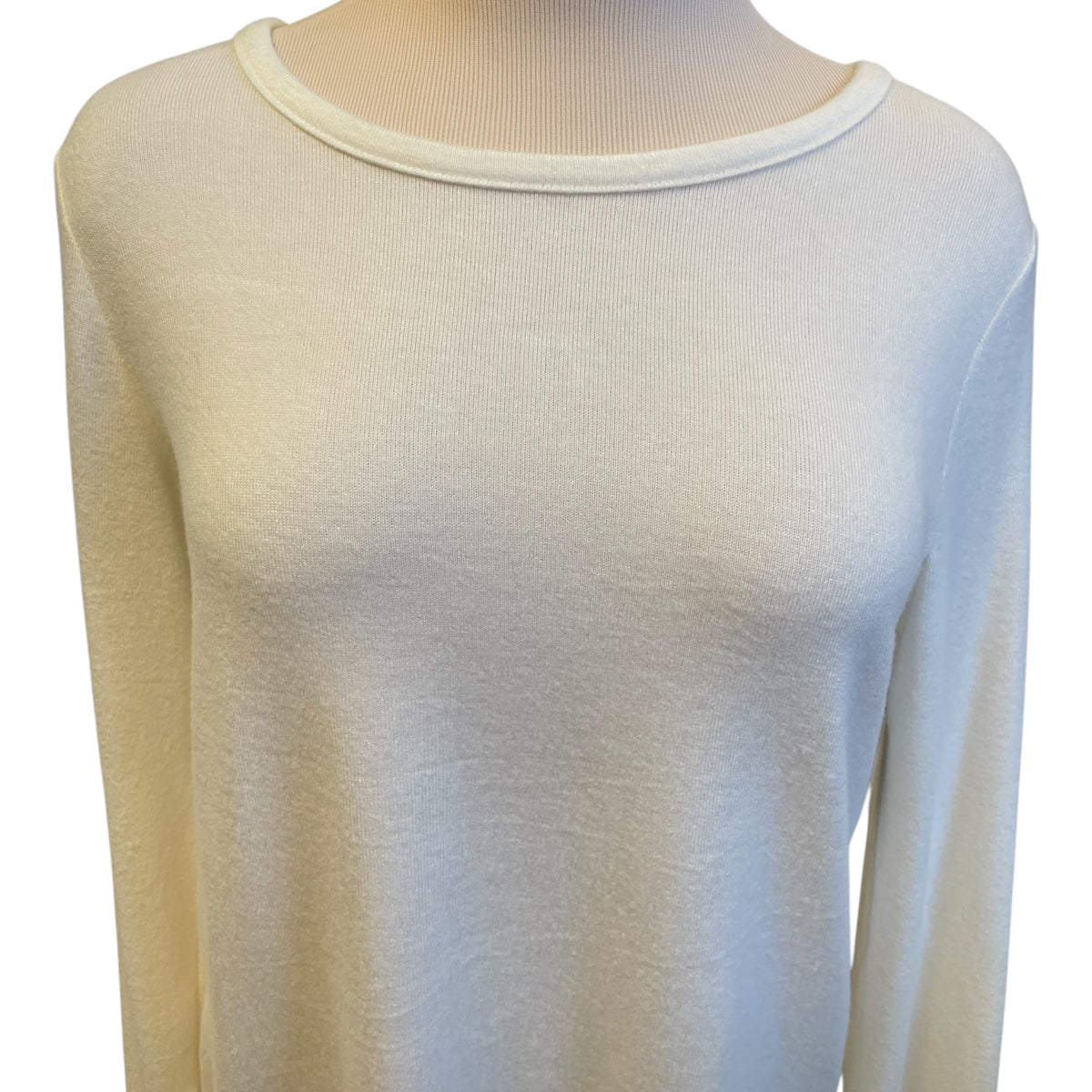 Zyia Active Ivory Long Sleeve Top Size M - RF