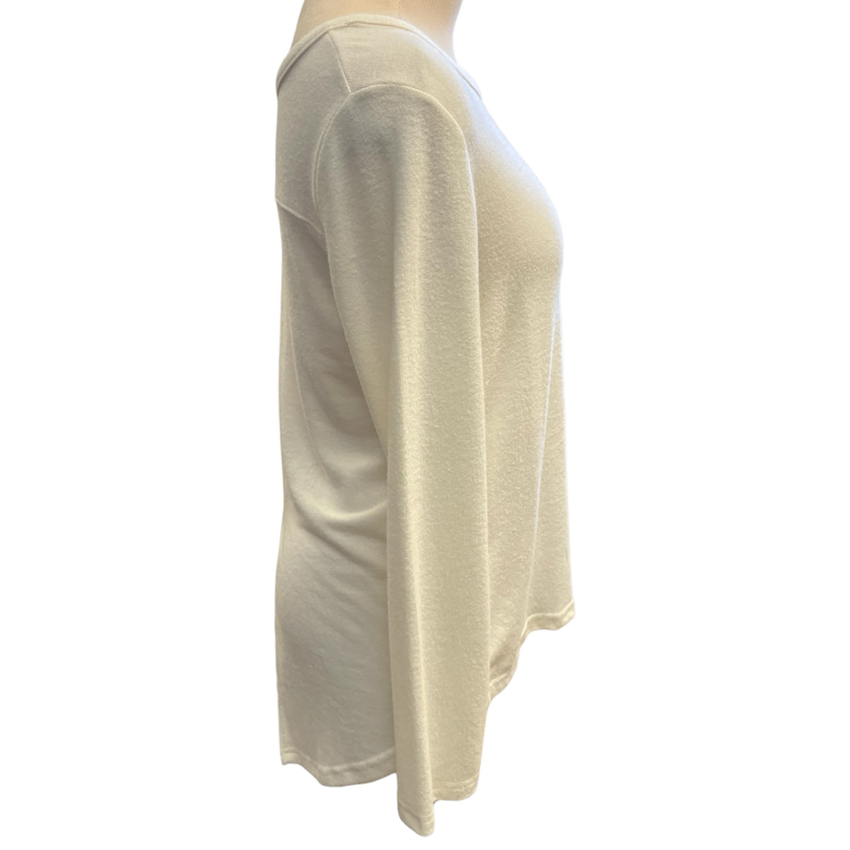 Zyia Active Ivory Long Sleeve Top Size M - RF