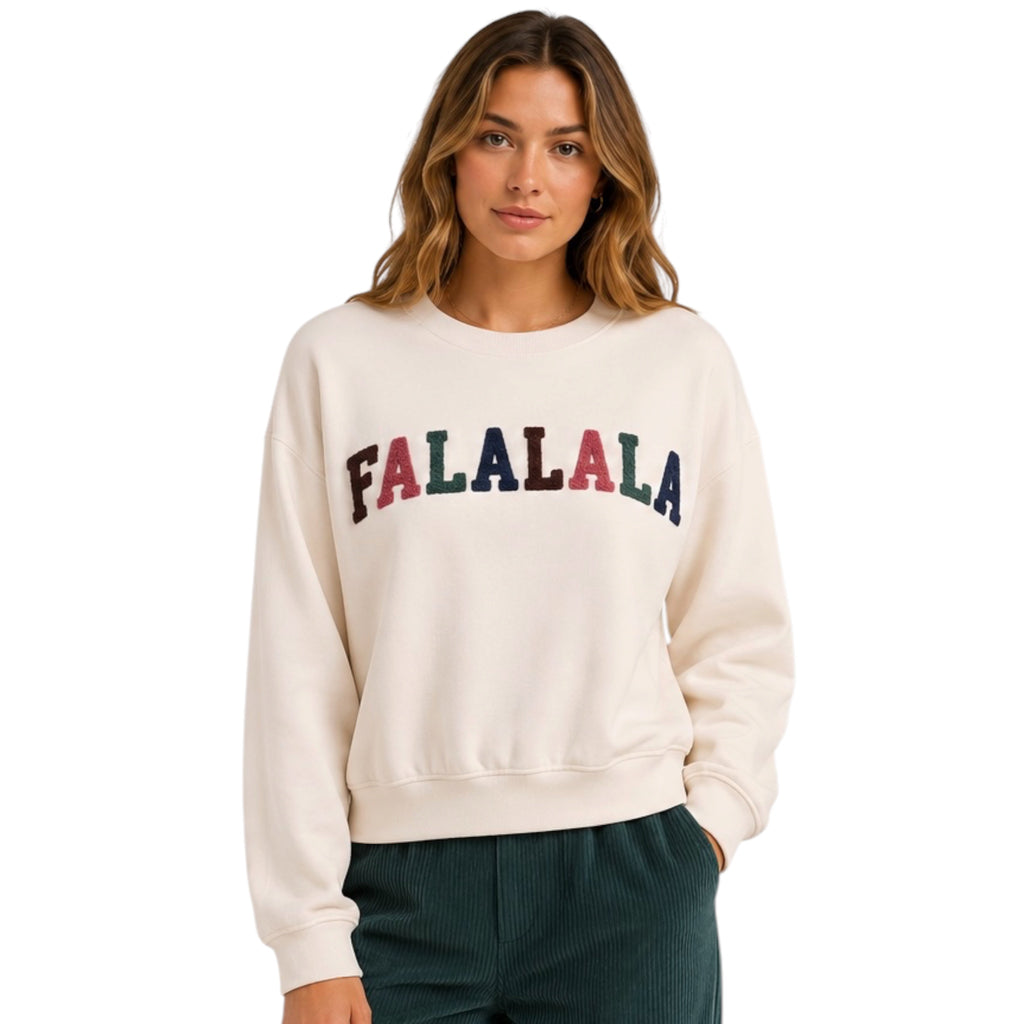 Z Supply Fa La La LS Top Bone