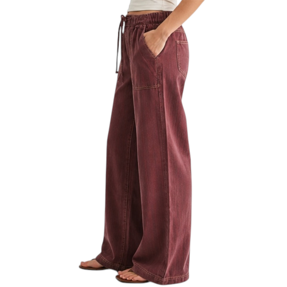 MICA MDP-G3870 Matisse H/R Wide Leg Jogger