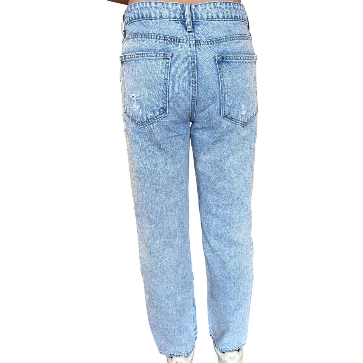 Hidden HD1225BF-VT Bailey H/R Boyfriend Light Wash Jean Size 27-RF