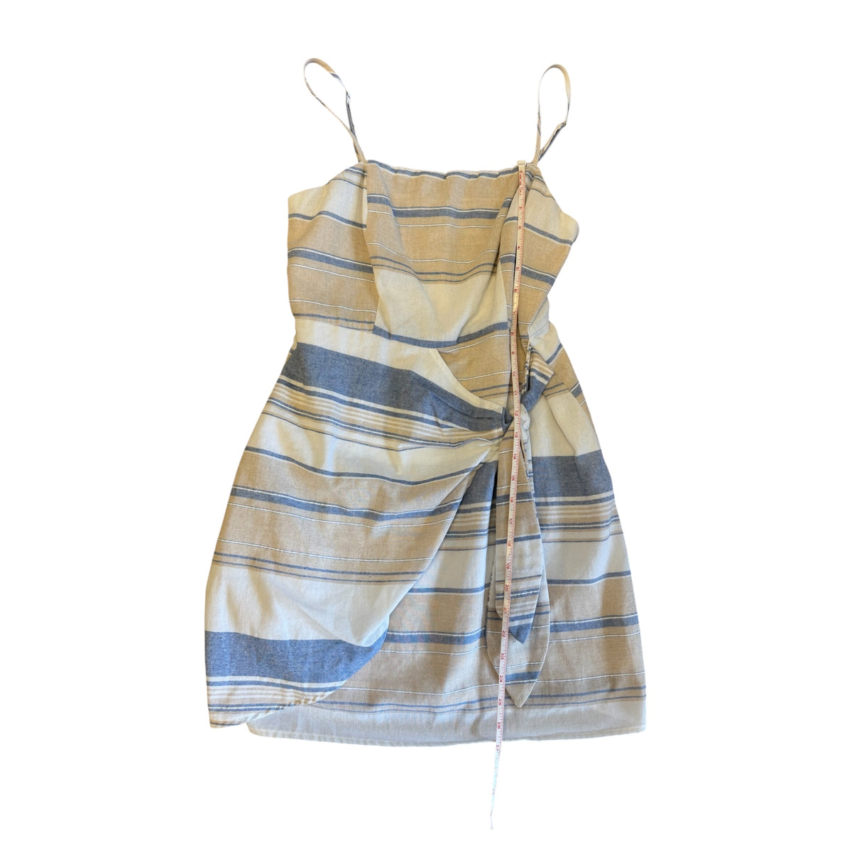 BaeVely Striped Spaghetti Strap Dress Size Medium - RF