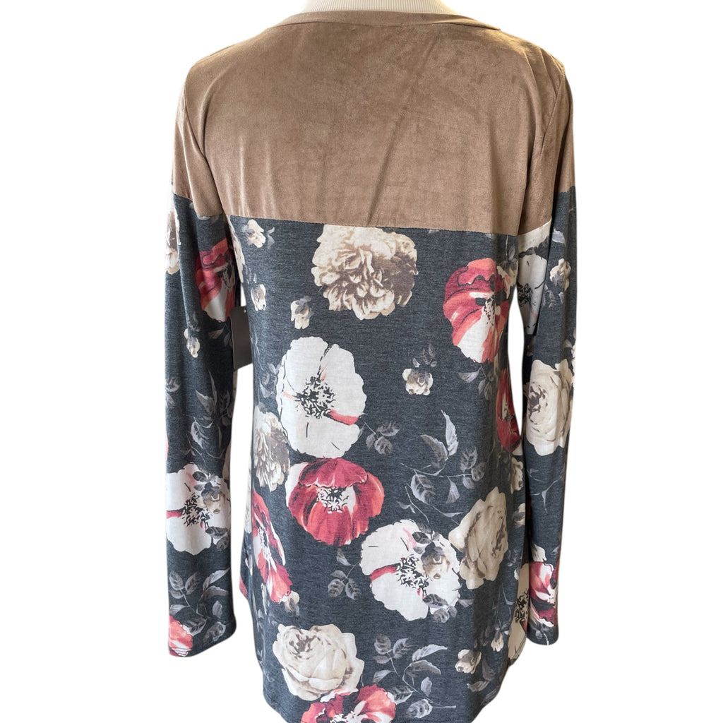 PS Kate Ladies Top Floral Size Small - RF