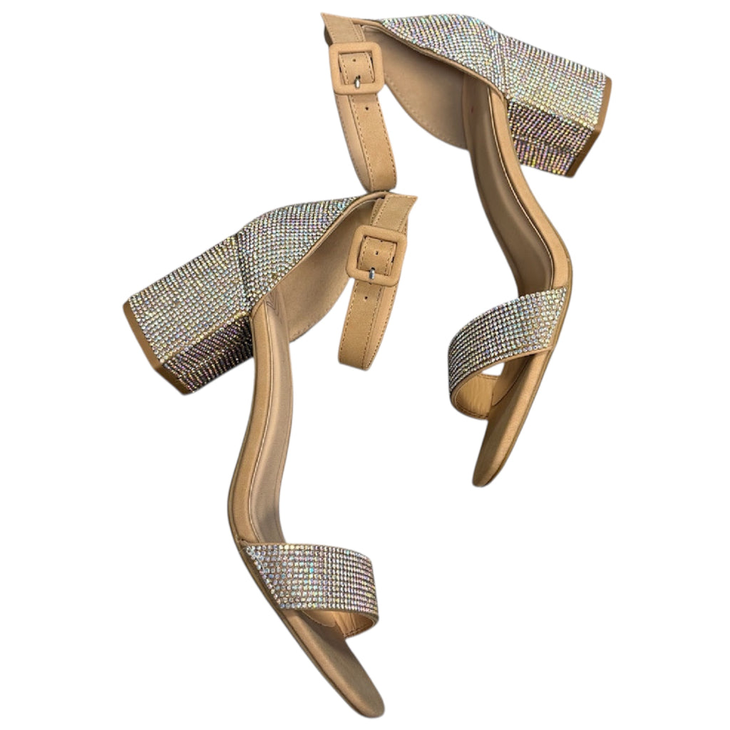 FD Nude Sparkle Dress Heel