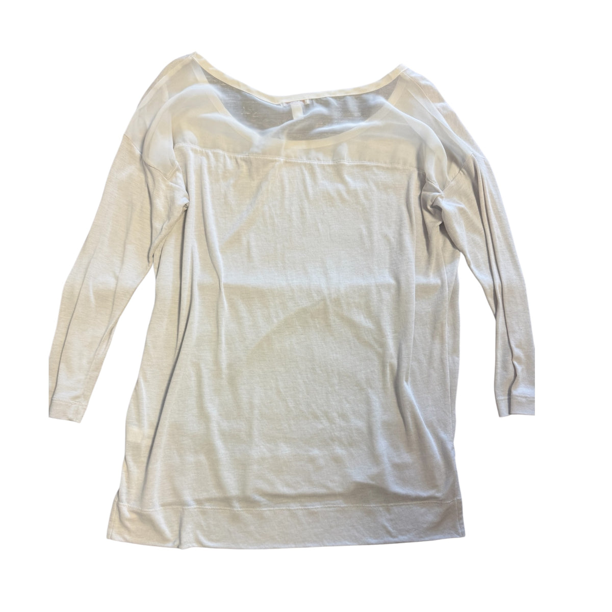 Gap Ivory 3/4 Sleeve Top Size Small - RF