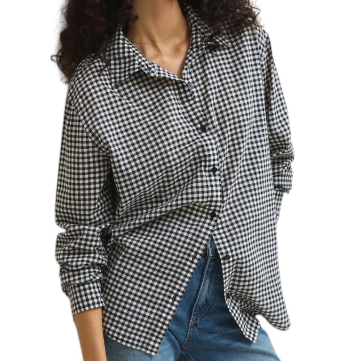 Z Supply Seaport Button Up Top Eclipse