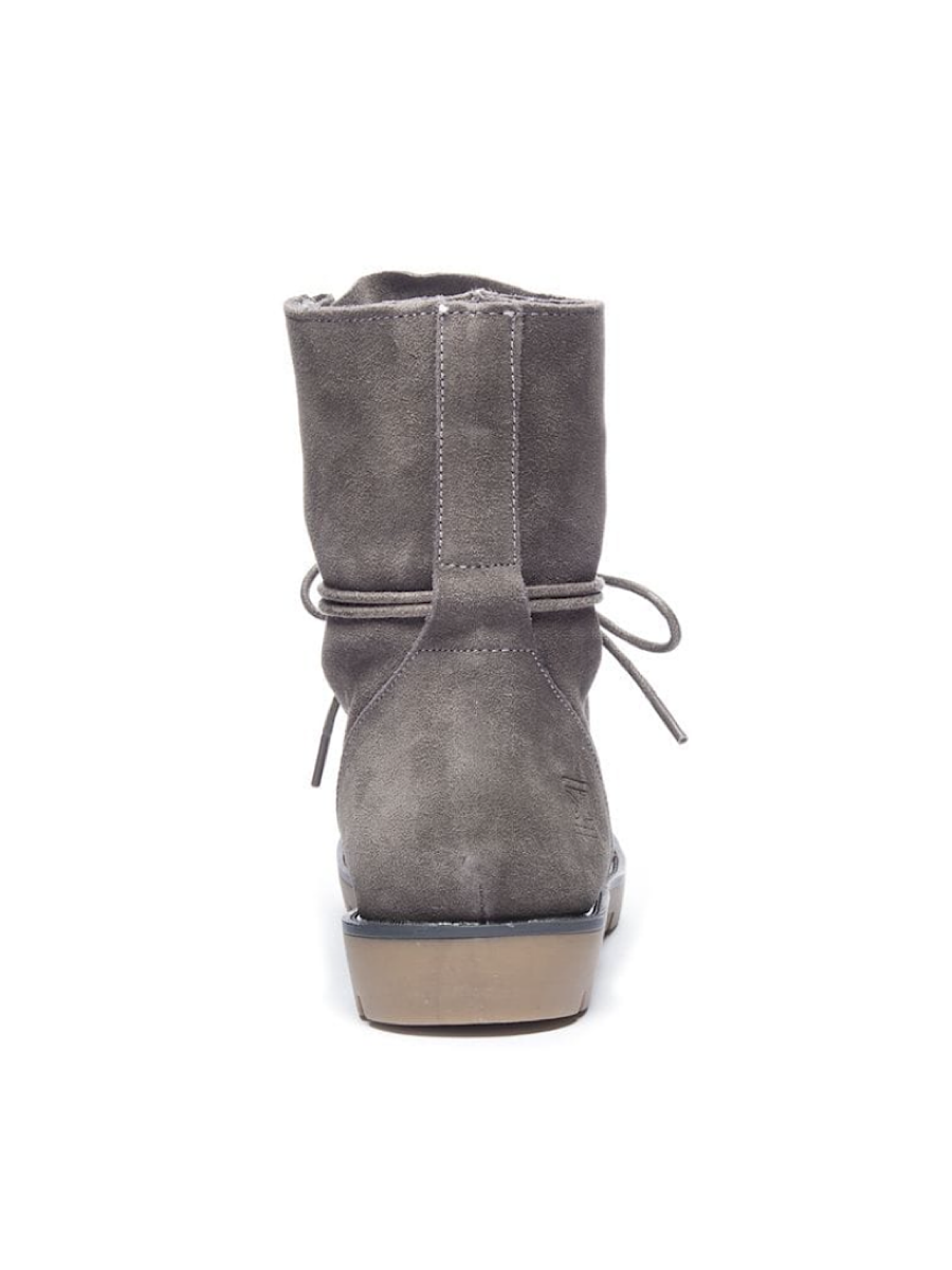 Dirty Laundry Next Up Grey Split Bootie