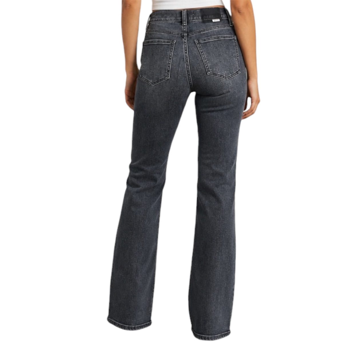 DAZE D00016225ZN Black Mid-Rise Bootcut Jeans Size 26 - RF