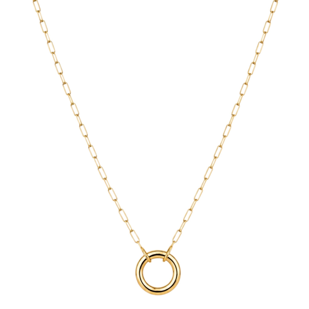 Gold Plated Charm Necklace
