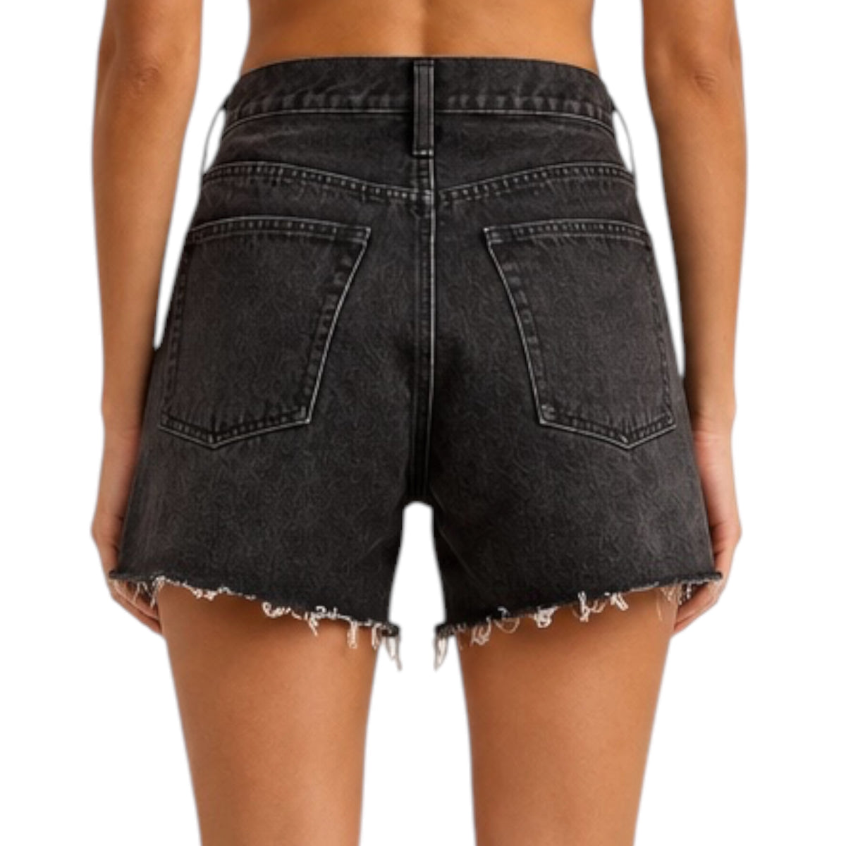 Z Supply Everyday H/R Denim Short Washed Black