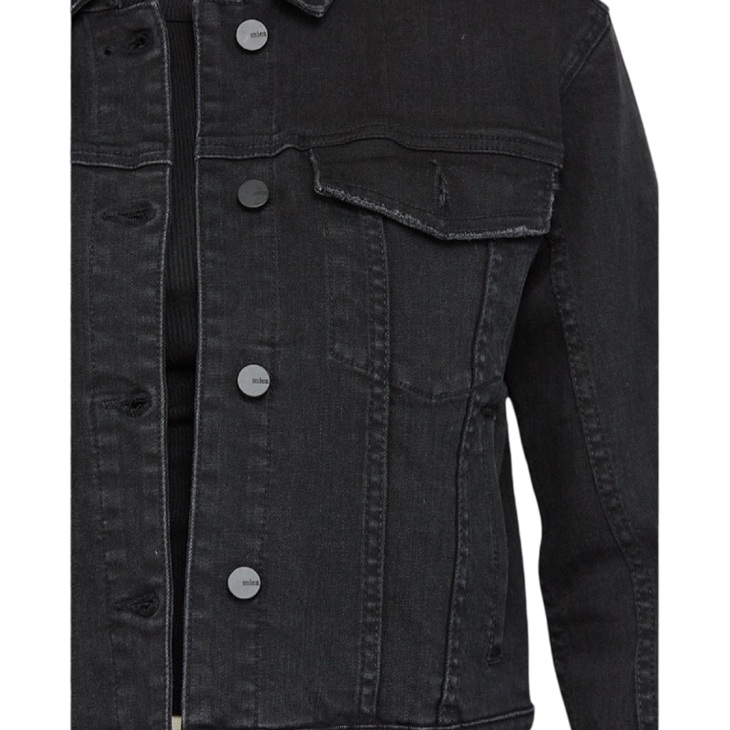 MICA MDP-J3011BK Black Denim Jacket