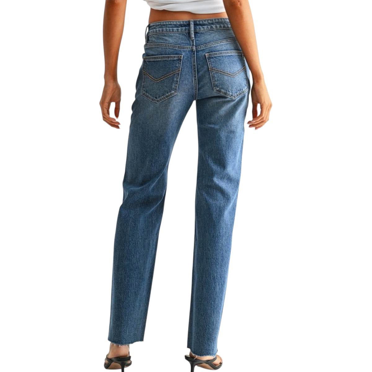 MICA MDP-T4060 Mid Rise Straight Leg