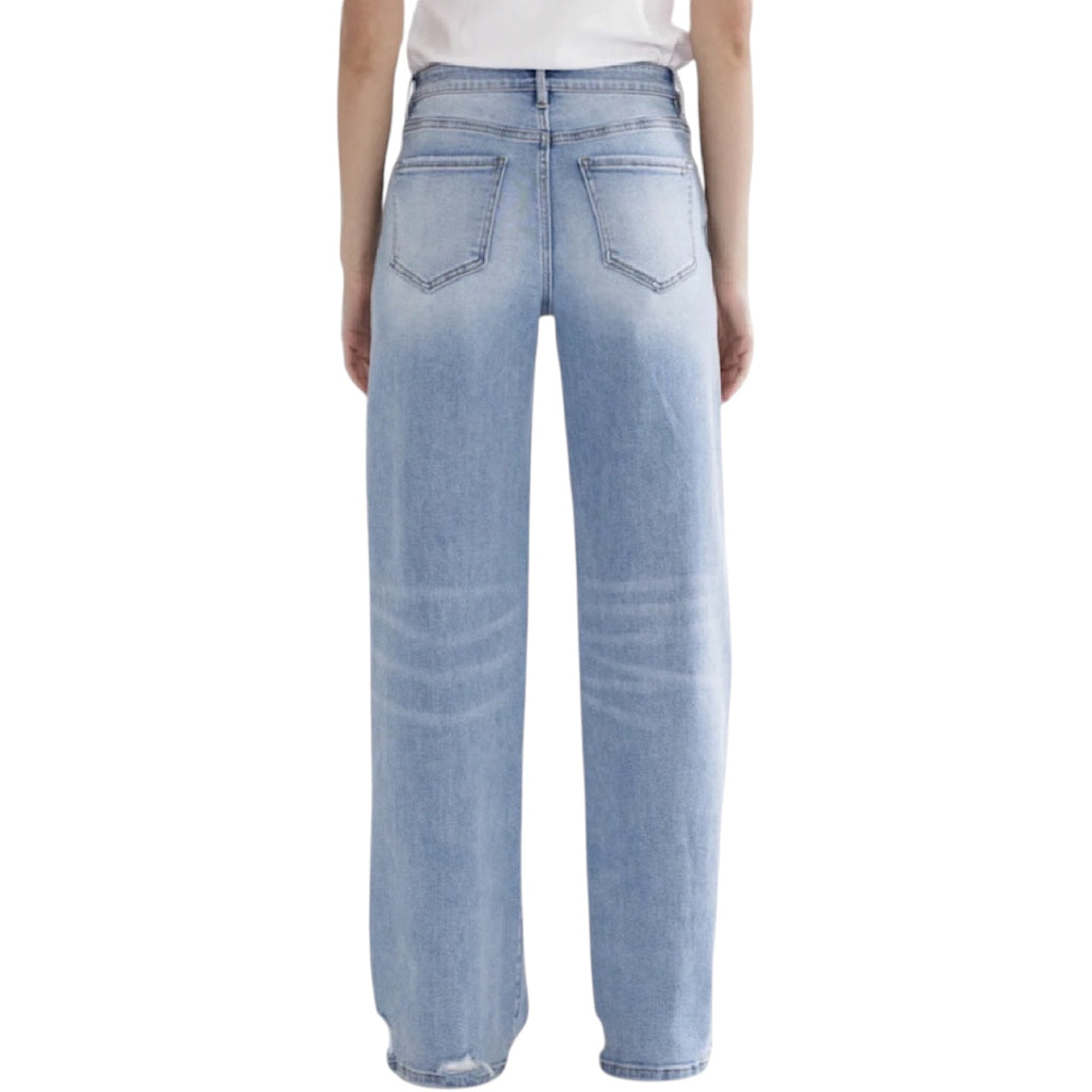 MICA MDP-W3198 High Rise Wide with Knee Distressed