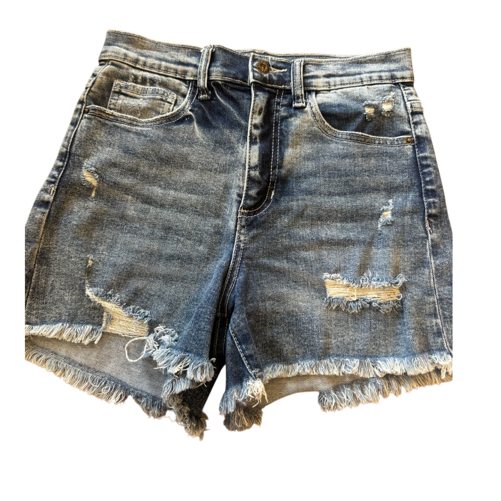 Sneak Peek SP-S7325ML Medium Wash Denim Shorts Size Small-RF