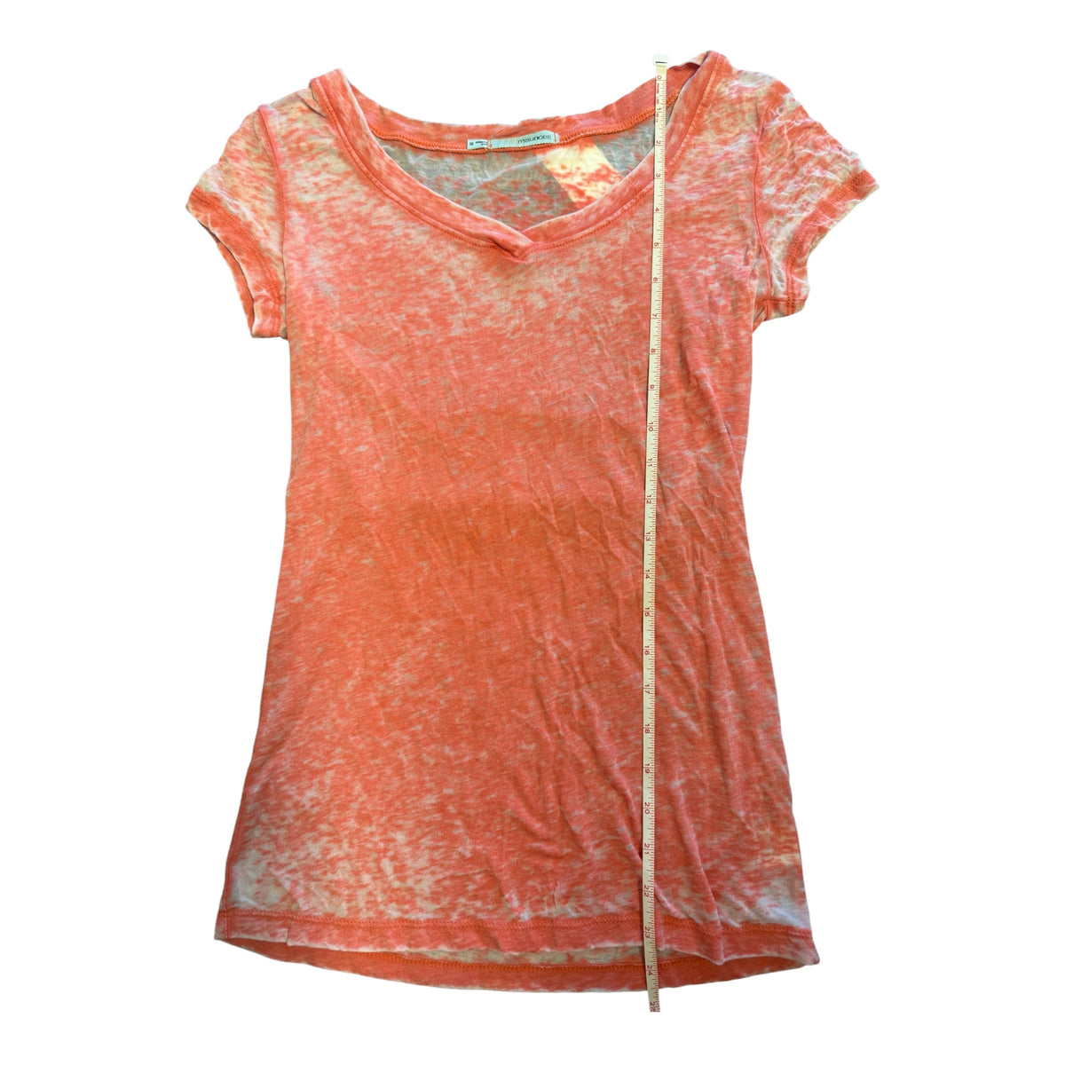 Maurices Coral Red Tie-Dye T-Shirt Size XS - RF