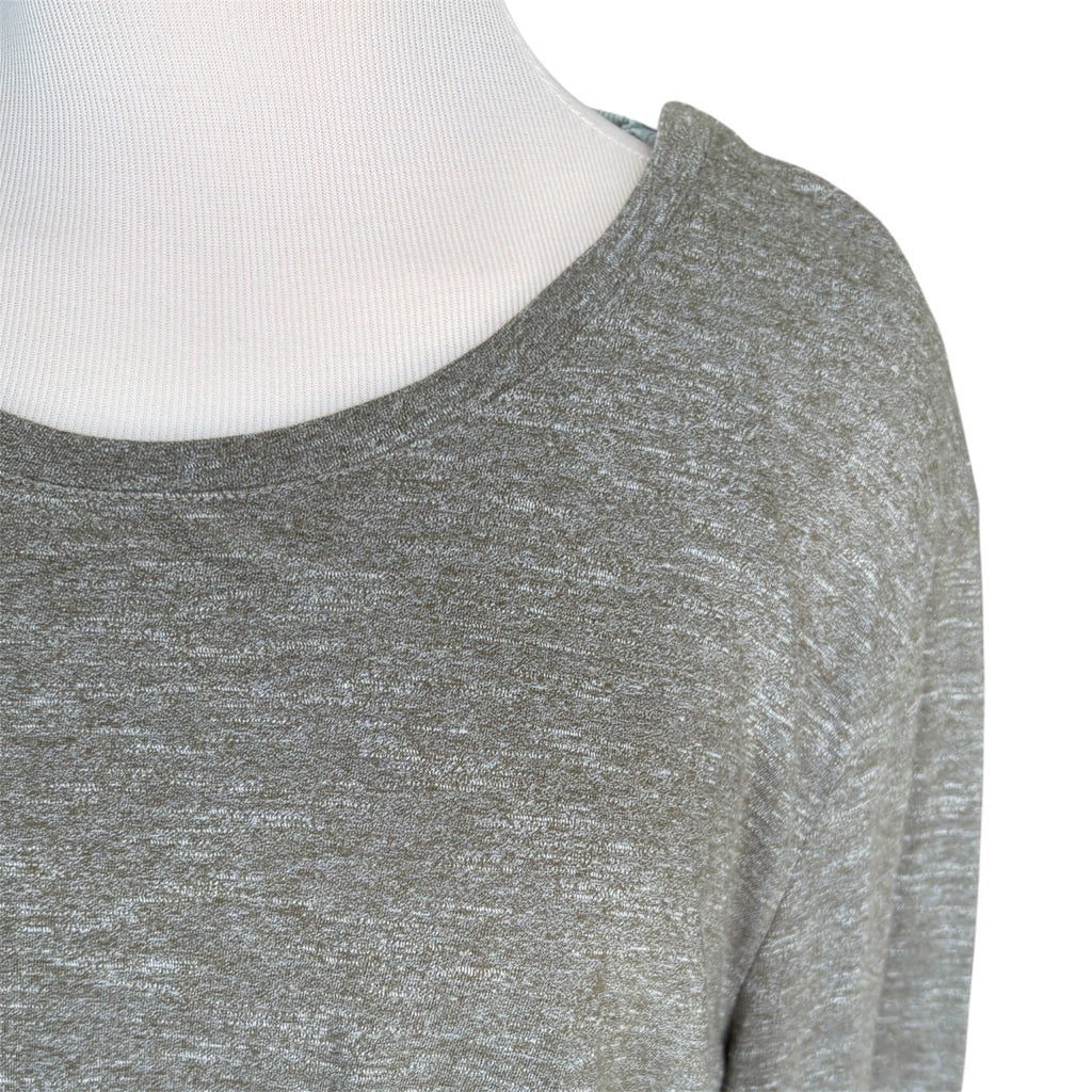 Naturals Reflections Ladies Long Sleeve Olive Top Size 2X-RF