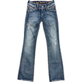 Rock Revival E8157BT2 Medium Wash Bootcut Jeans Size 26-RF