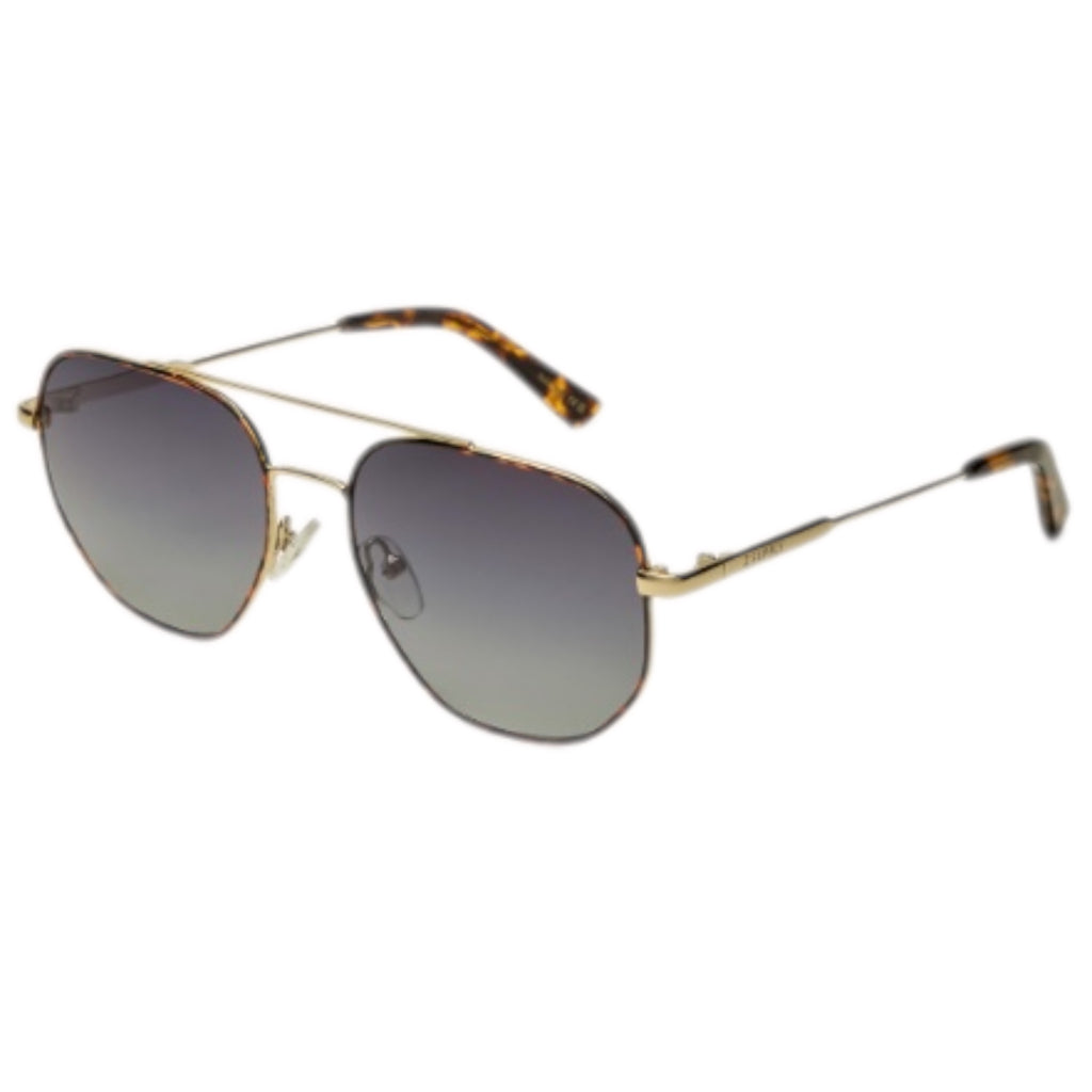Z Supply Highway Tort Gold-Gradient Polarized Sunglasses