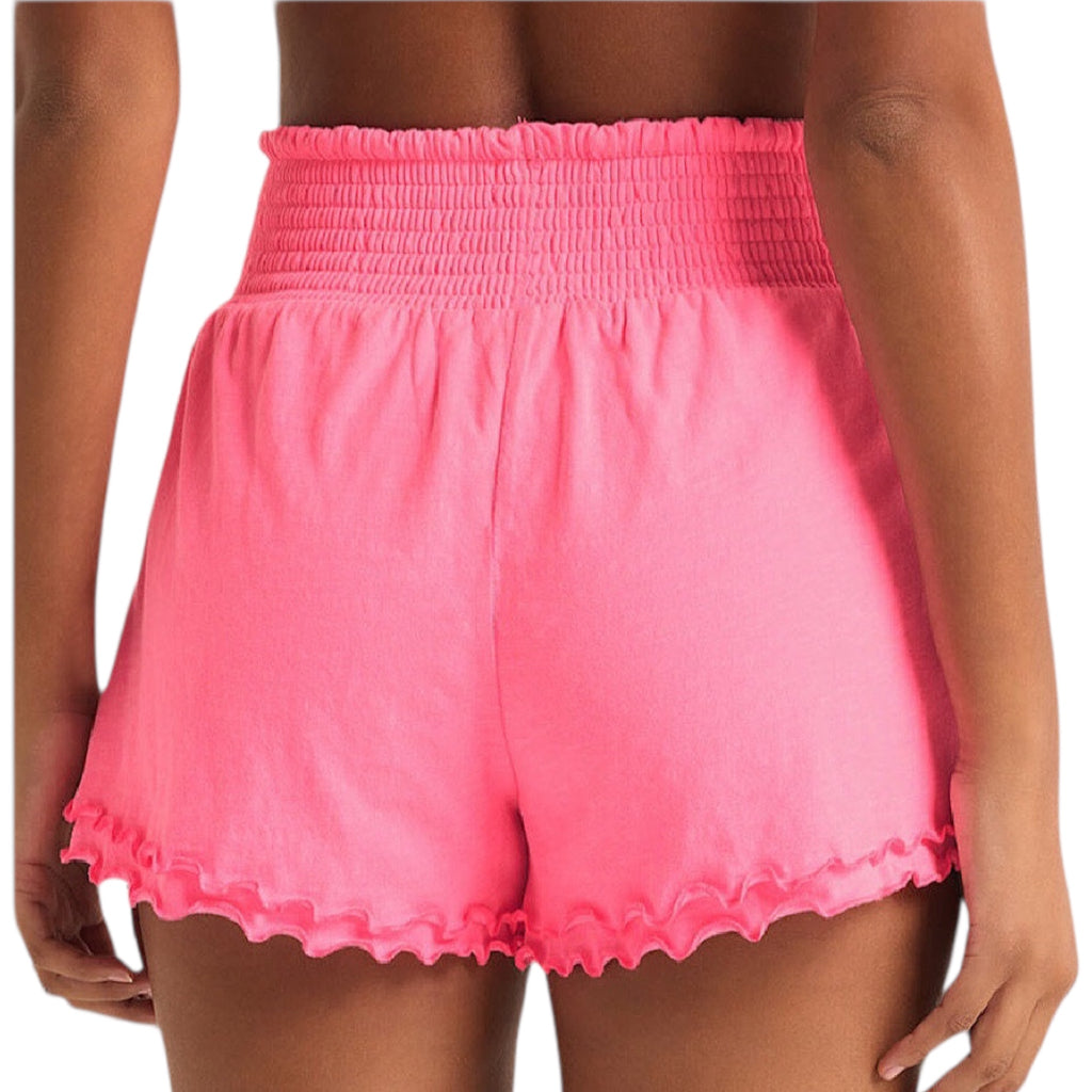 Z Supply Sun Dancer Short Neon Pink