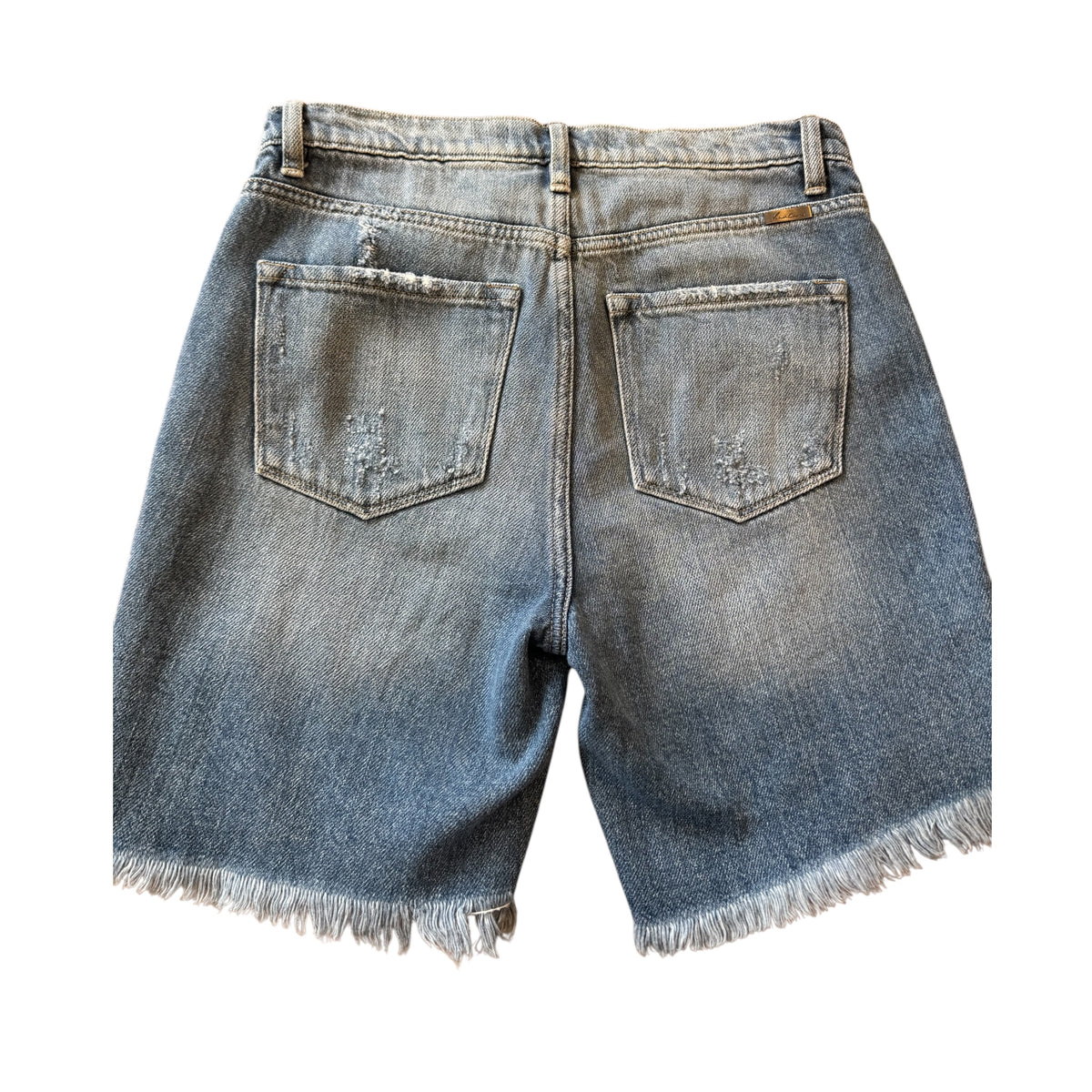 KanCan KC8585M Medium Wash Bermuda Shorts Size 1/24-RF