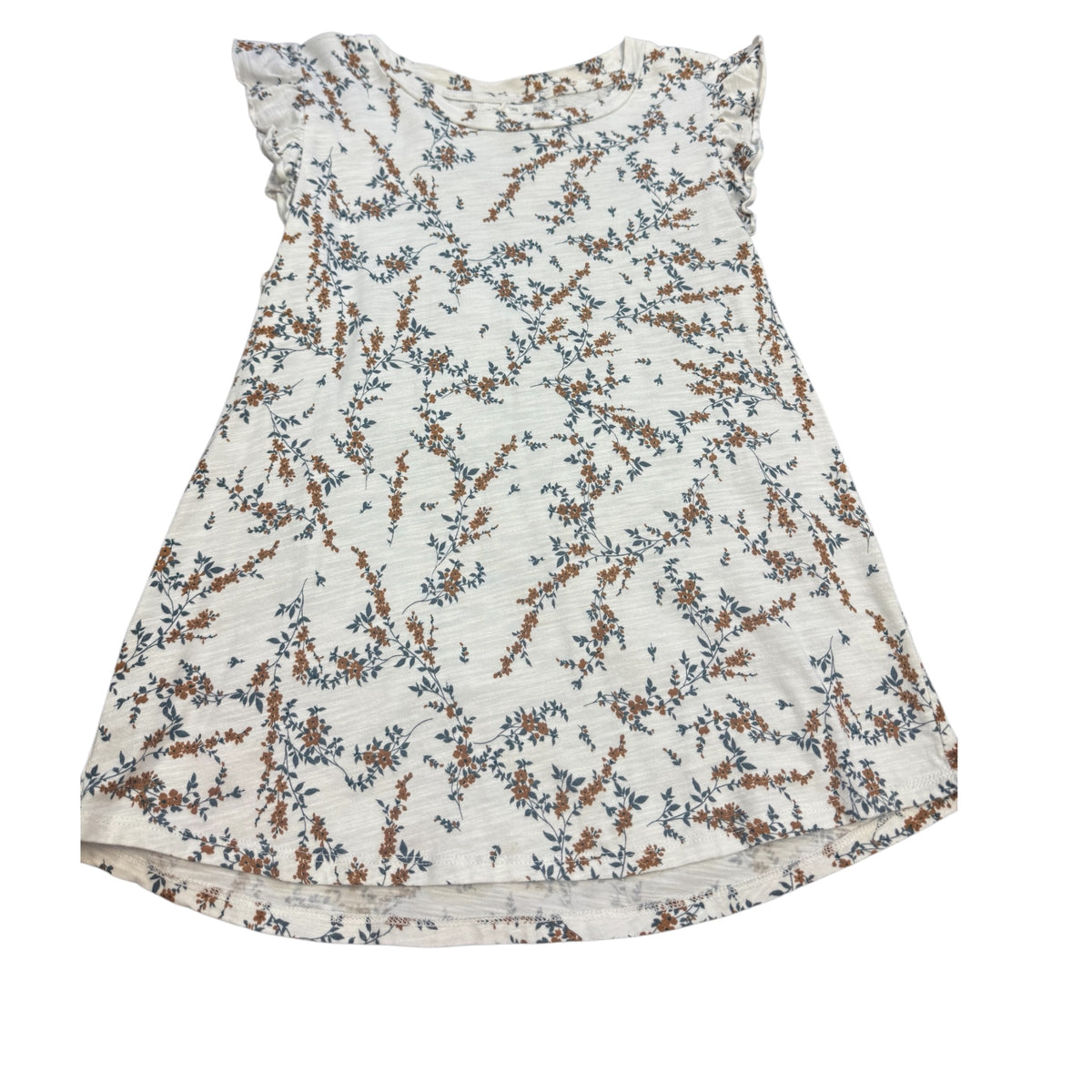 Maurices White Floral Top Size Small - RF