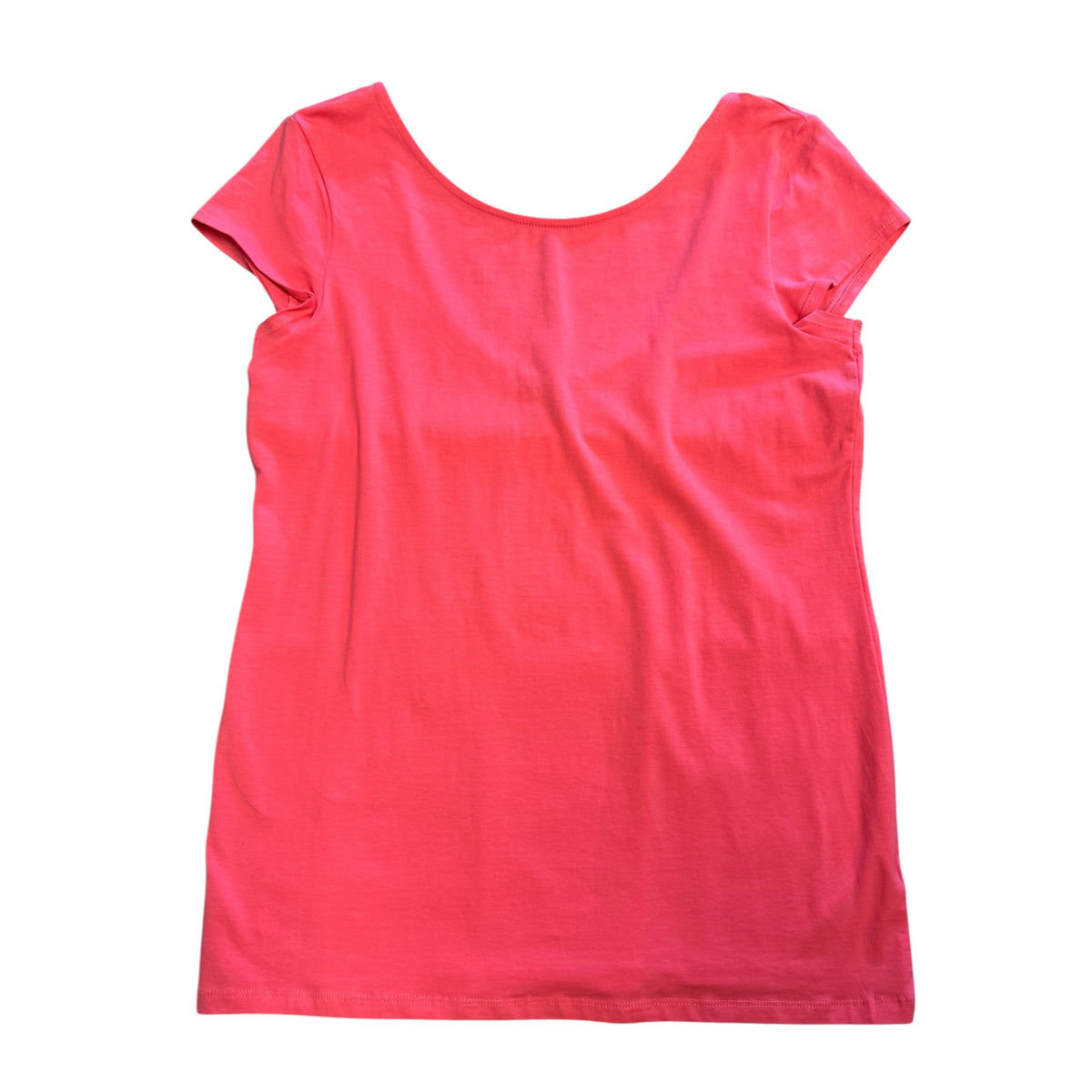 Basic H&M Pink Short Sleeve Top Size Large - RF