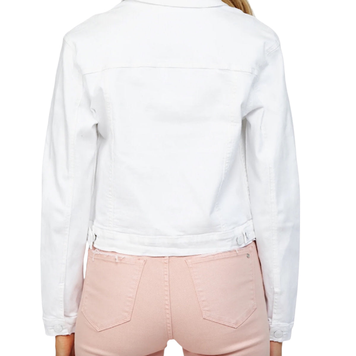 MICA MDP-J3012WH Stellamaris White Denim Jacket