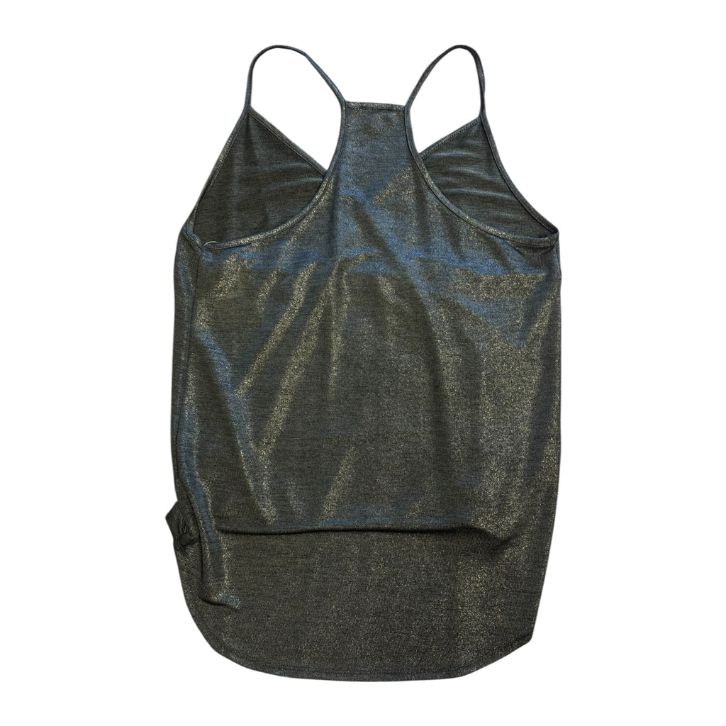 Lily White Black Metallic Tank Size M-RF