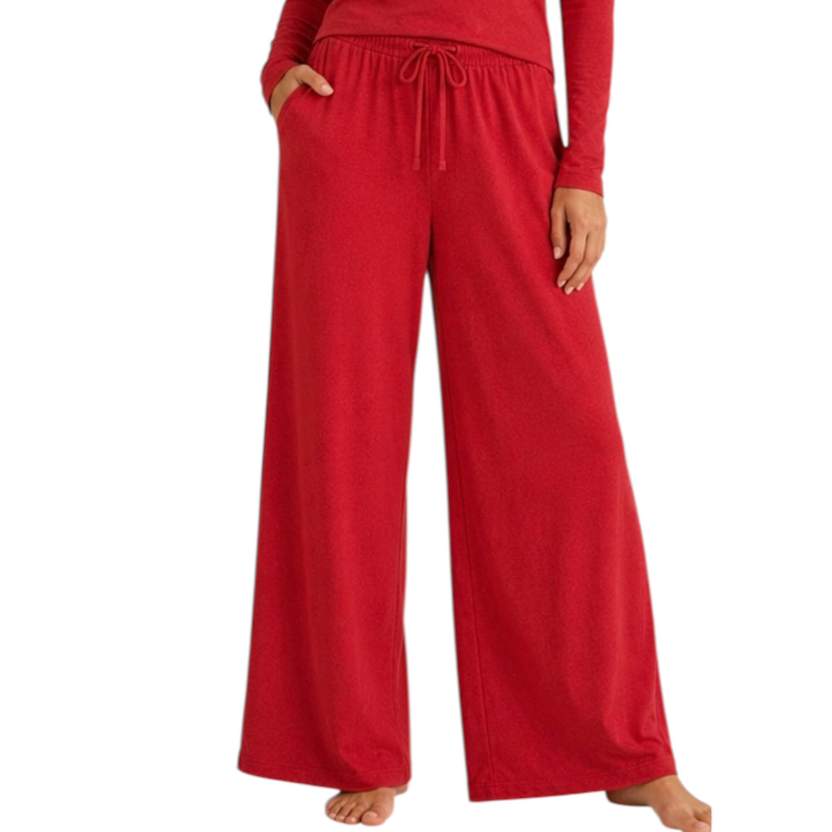 Z Supply Sabrina Rendezvous Red Pant S
