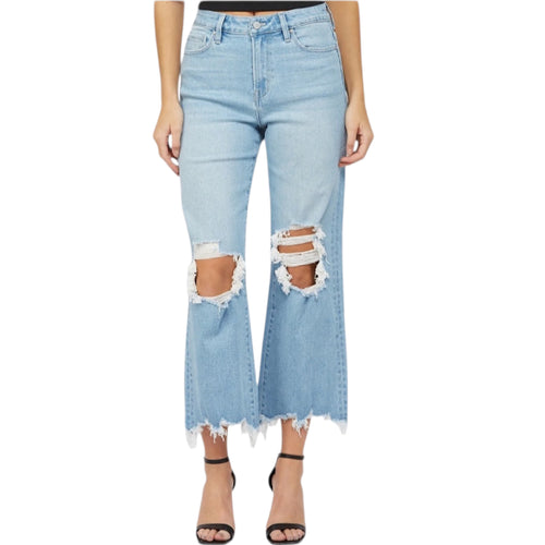 MICA MDP-F3048 90's Vintage Crop Flare