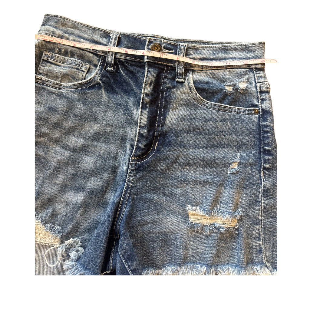 Sneak Peek SP-S7325ML Medium Wash Denim Shorts Size Small-RF