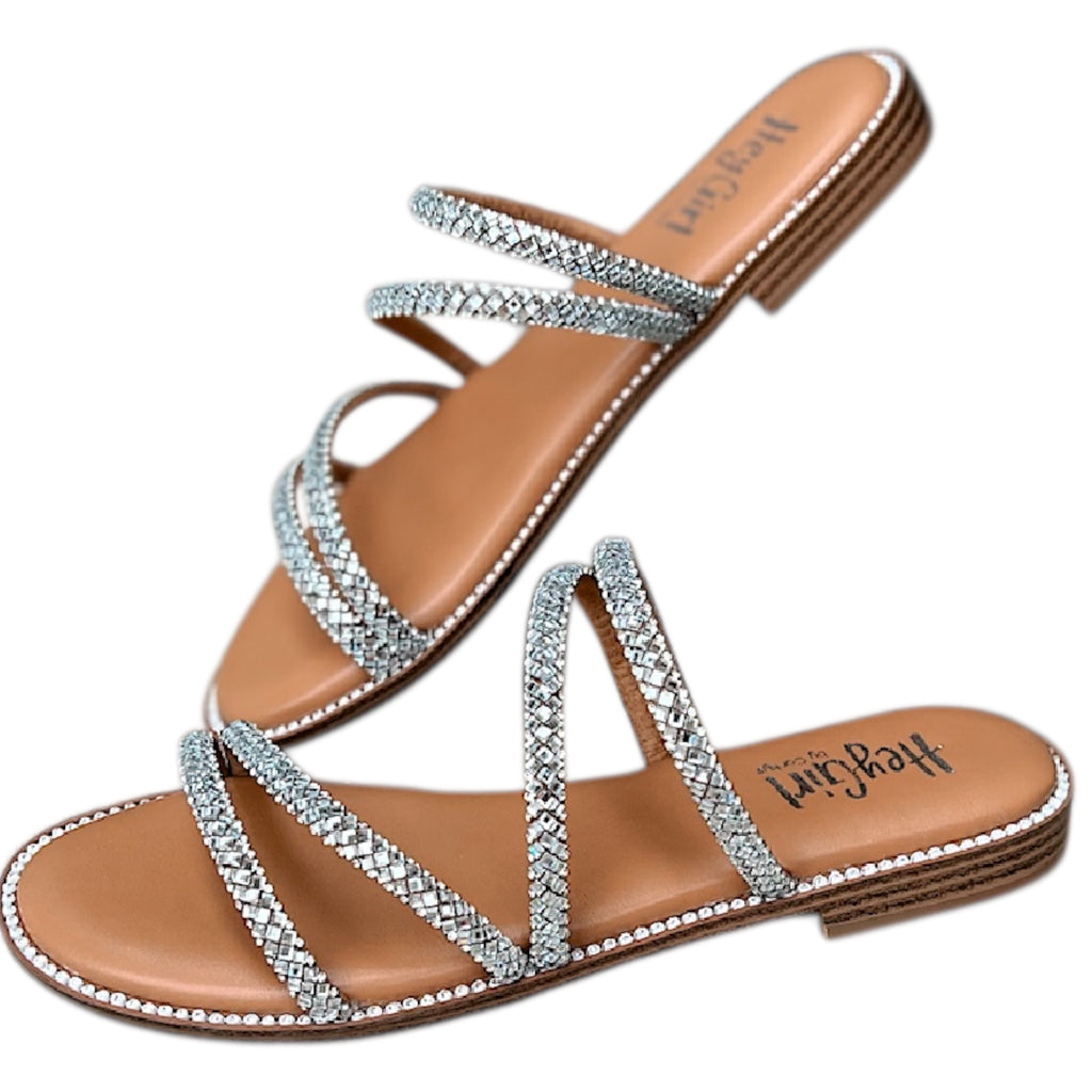 Corky Shell Yeah Clear Sandals