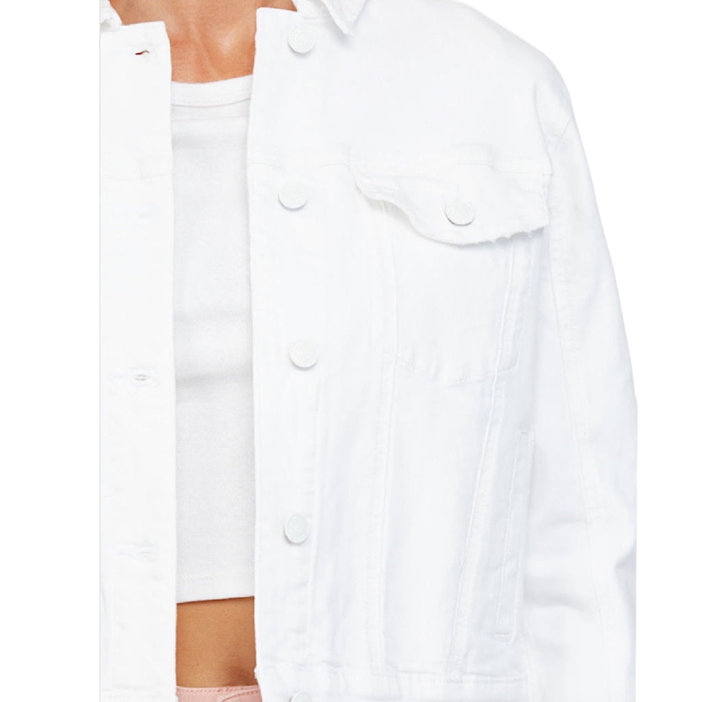 MICA MDP-J3012WH Stellamaris White Denim Jacket