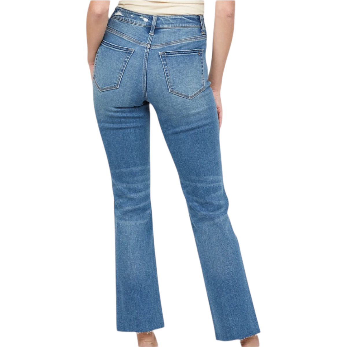 MICA MDP-T363 Vintage Blue High Rise Straight Leg