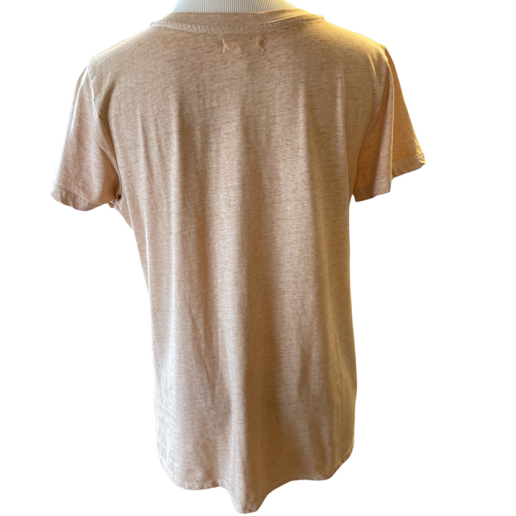 Maurices Light Orange Graphic Tee Size M - RF