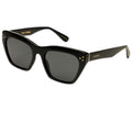 Z Supply Park Ave Polished Black-Grey Polarized Sunglasses