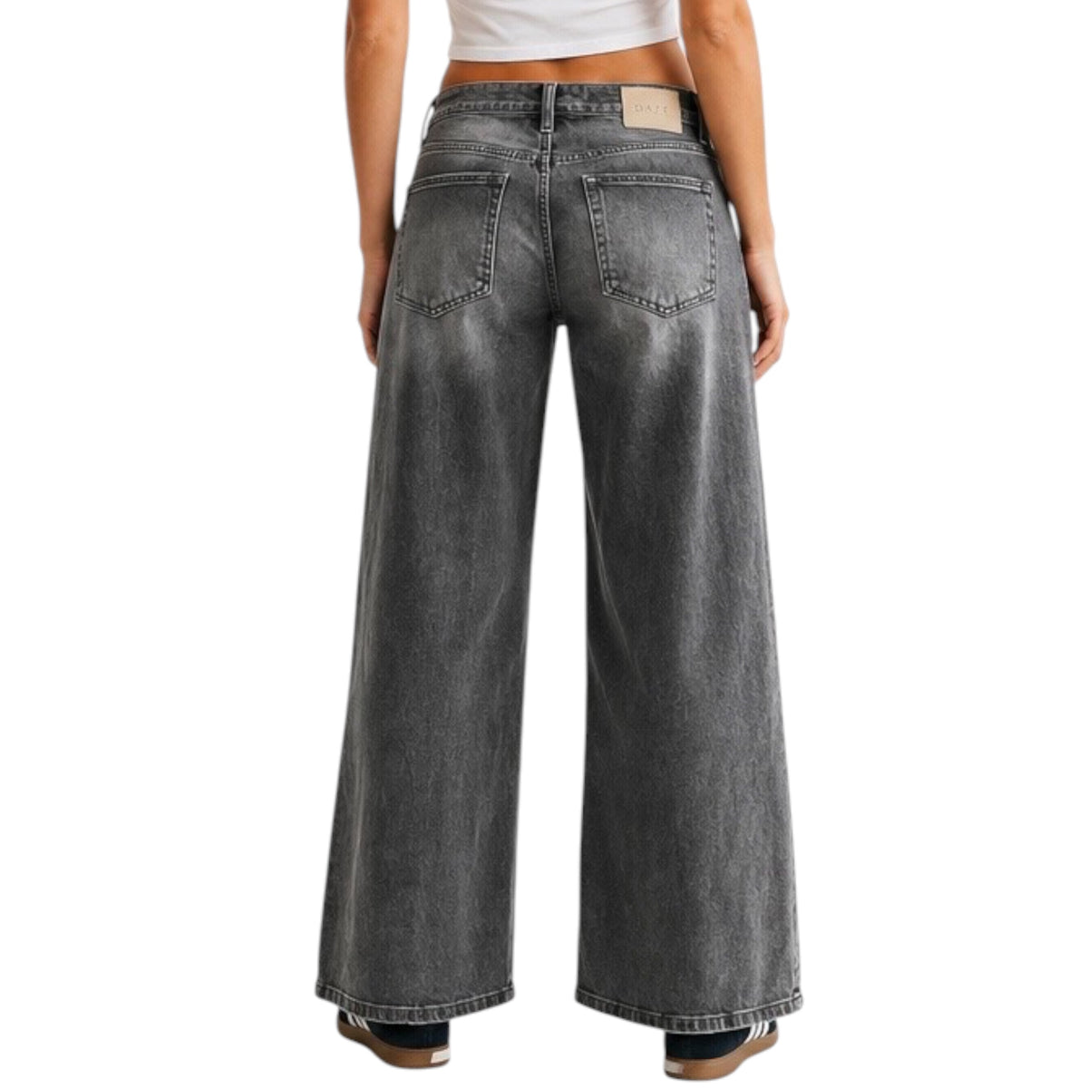 MICA MDP-W4045GR Crease Gray L/R Wide Loose Fit