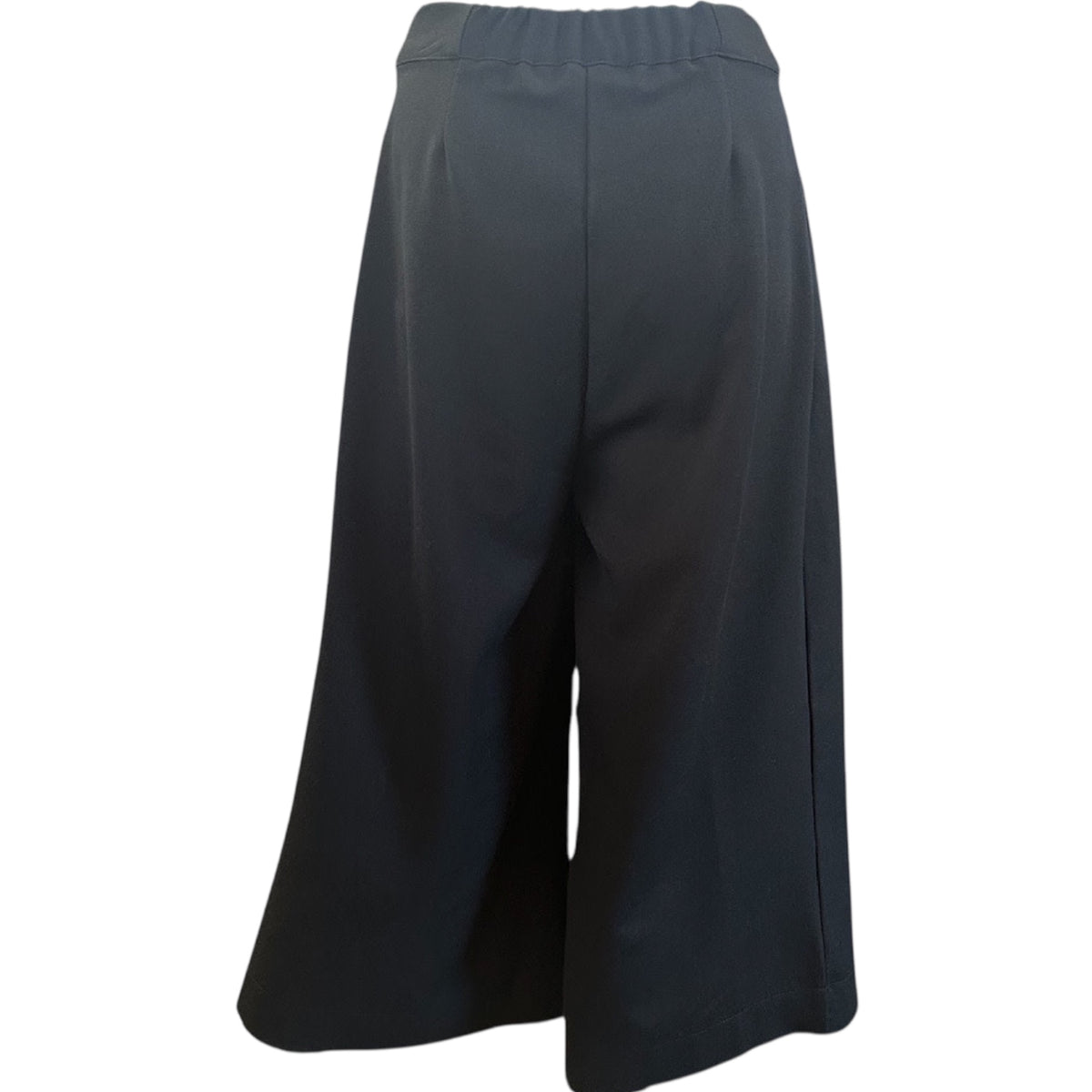 Queenie Black Wide Leg Gaucho Pants
