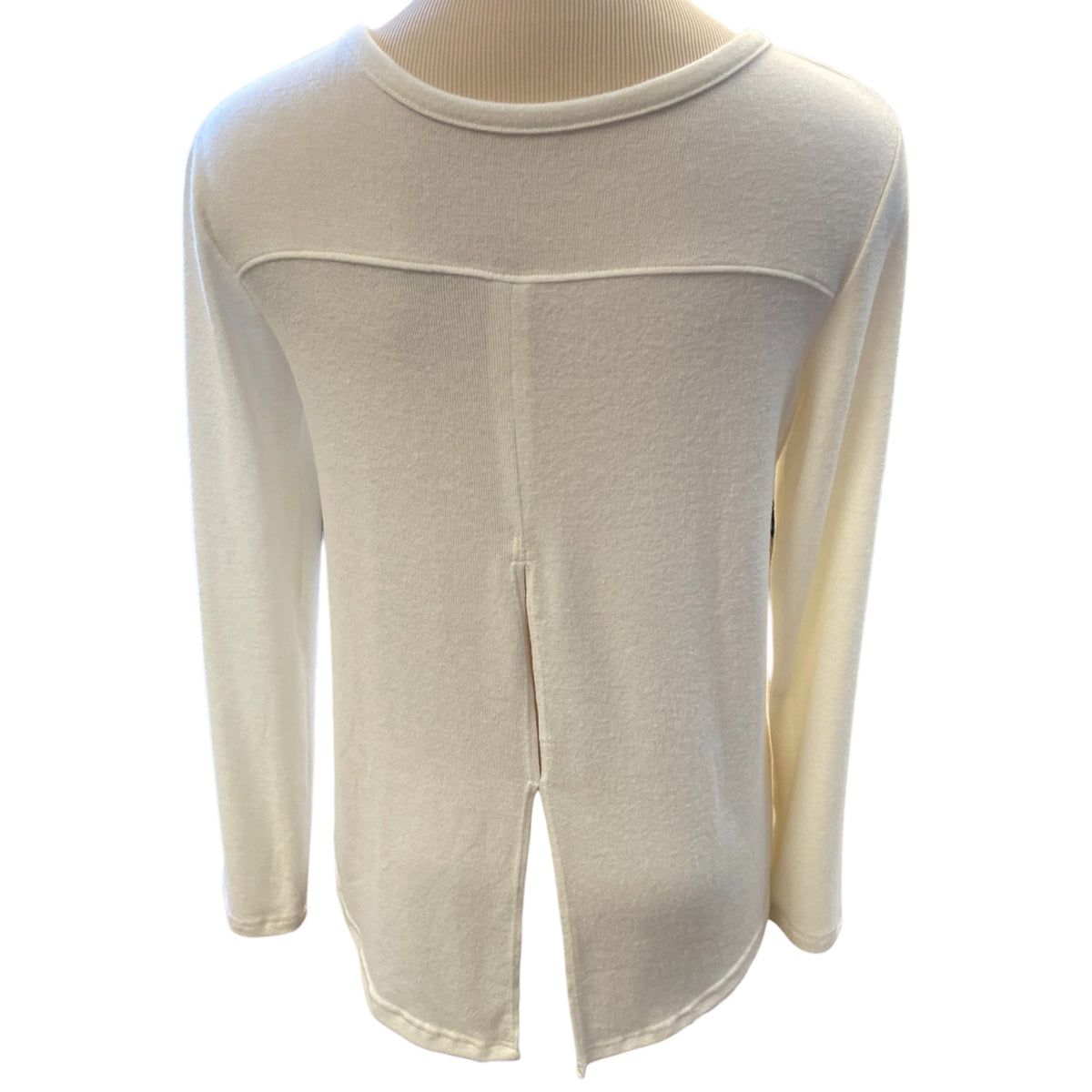 Zyia Active Ivory Long Sleeve Top Size M - RF