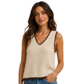 Z Supply Yessenia Whipstitch Tank Linen