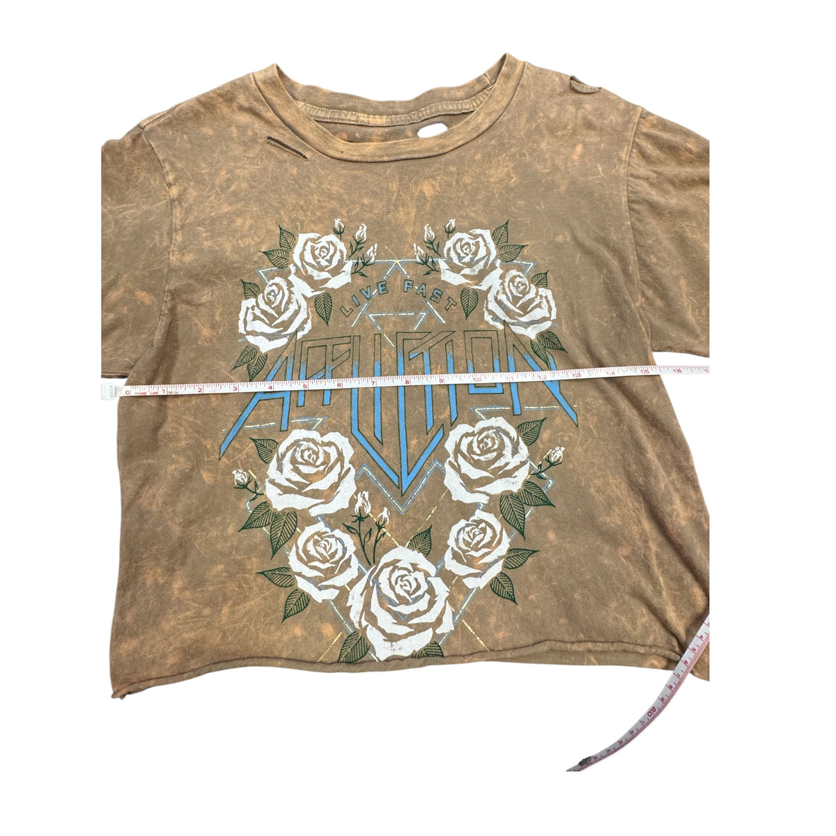 Affliction Live Fast Camel Graphic Size Medium-RF
