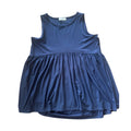 Zenana Navy Blue Tiered Sleeveless Tank Size L-RF