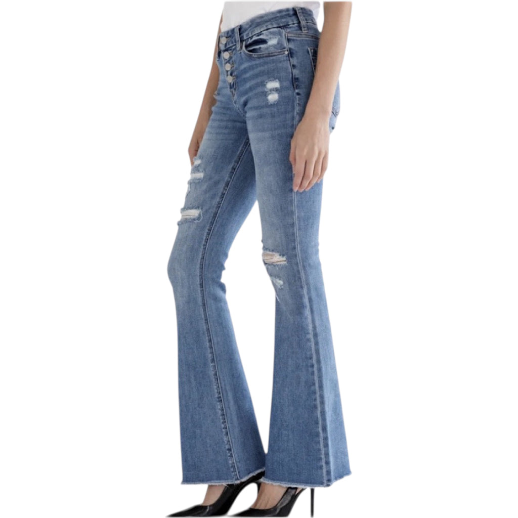 MICA MDP-F121 M/R Flare W/ Button Up