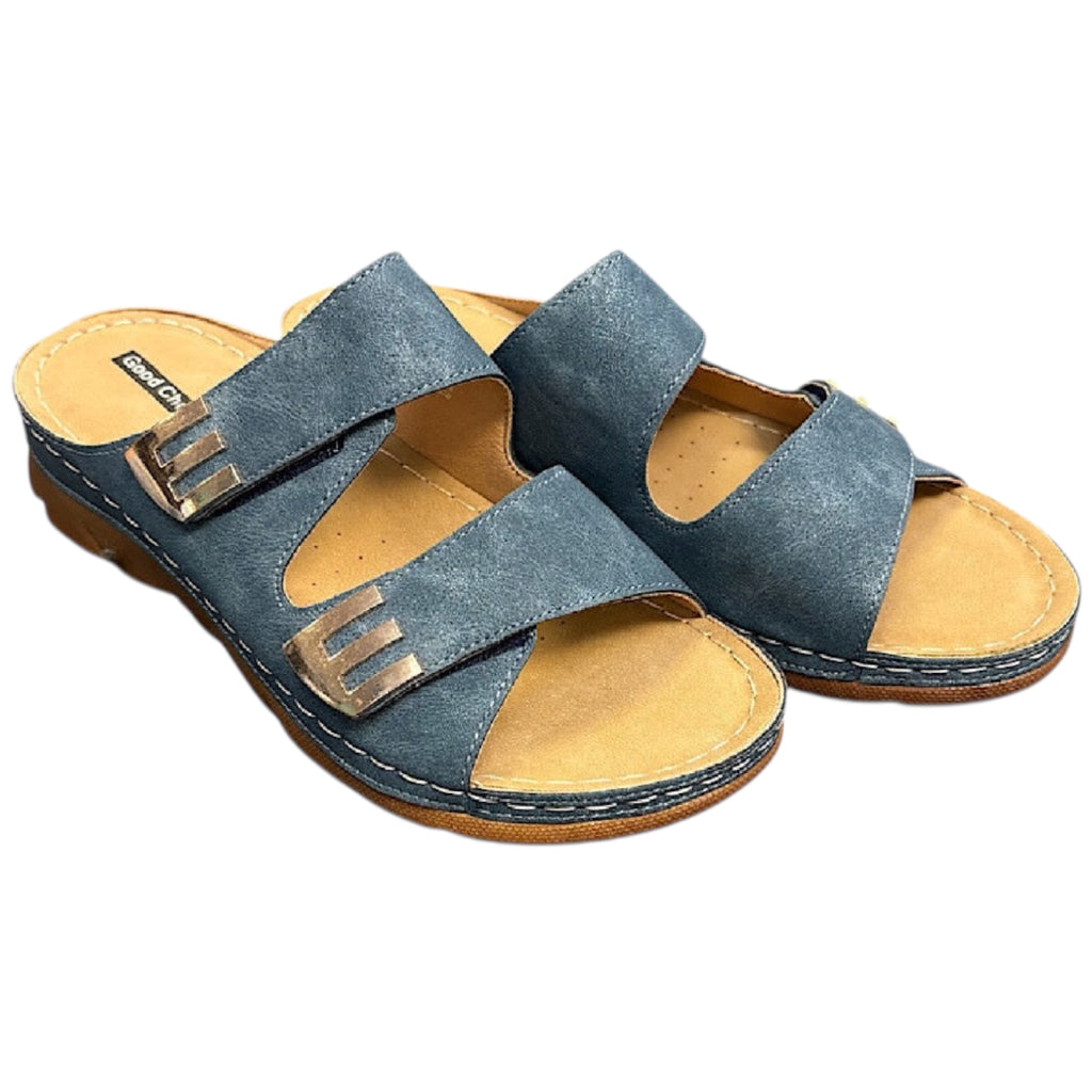 Good Choice Navy Gretchen Sandals