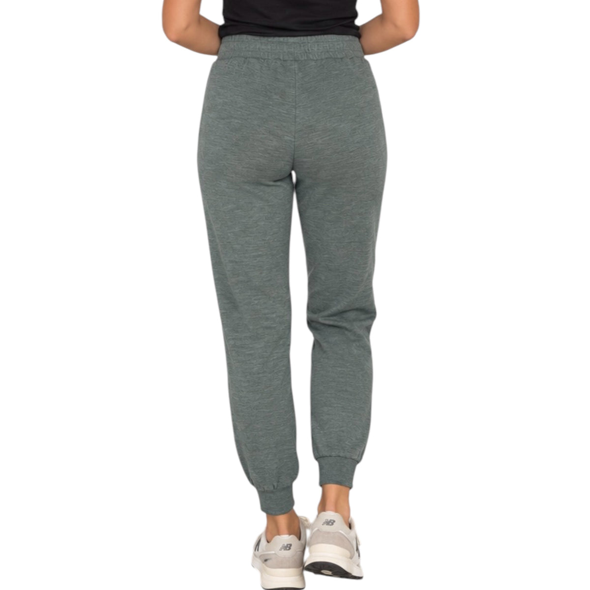 Ash Jade Cotton Slub Jogger Pants