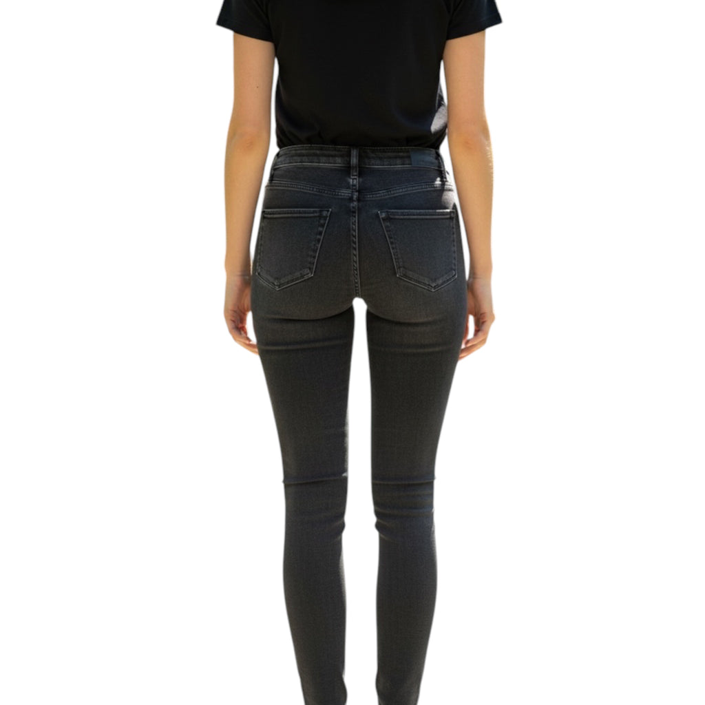 Judy Blue H/W Black Uncuffed Skinny JB88450