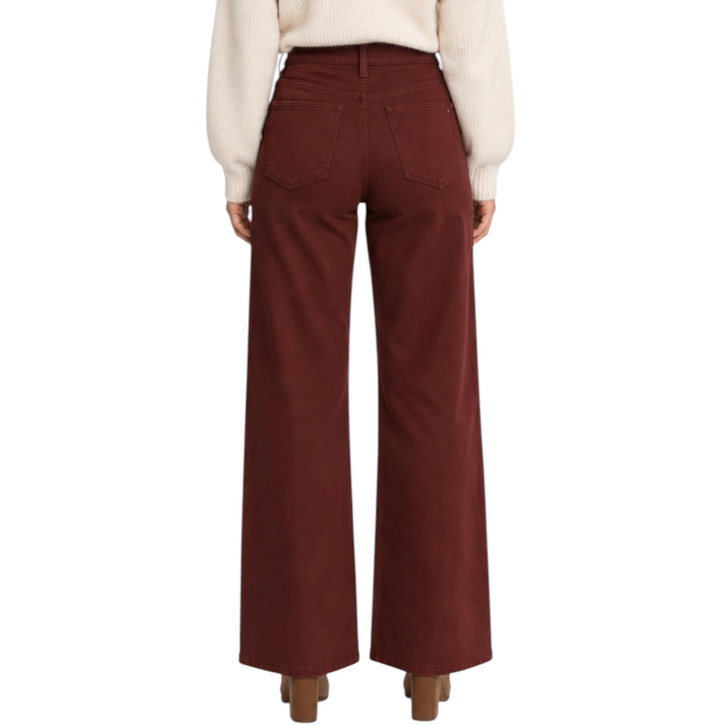 MICA MDP-W3602BU Deep Burgundy Wide Leg