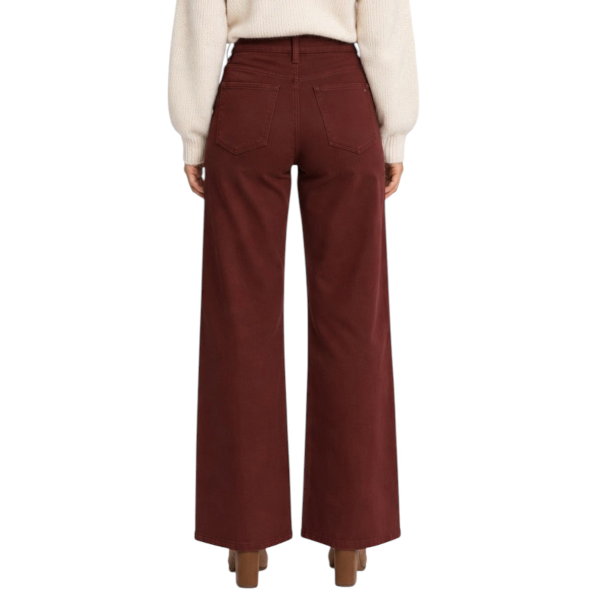 MICA MDP-W3602BU Deep Burgundy Wide Leg