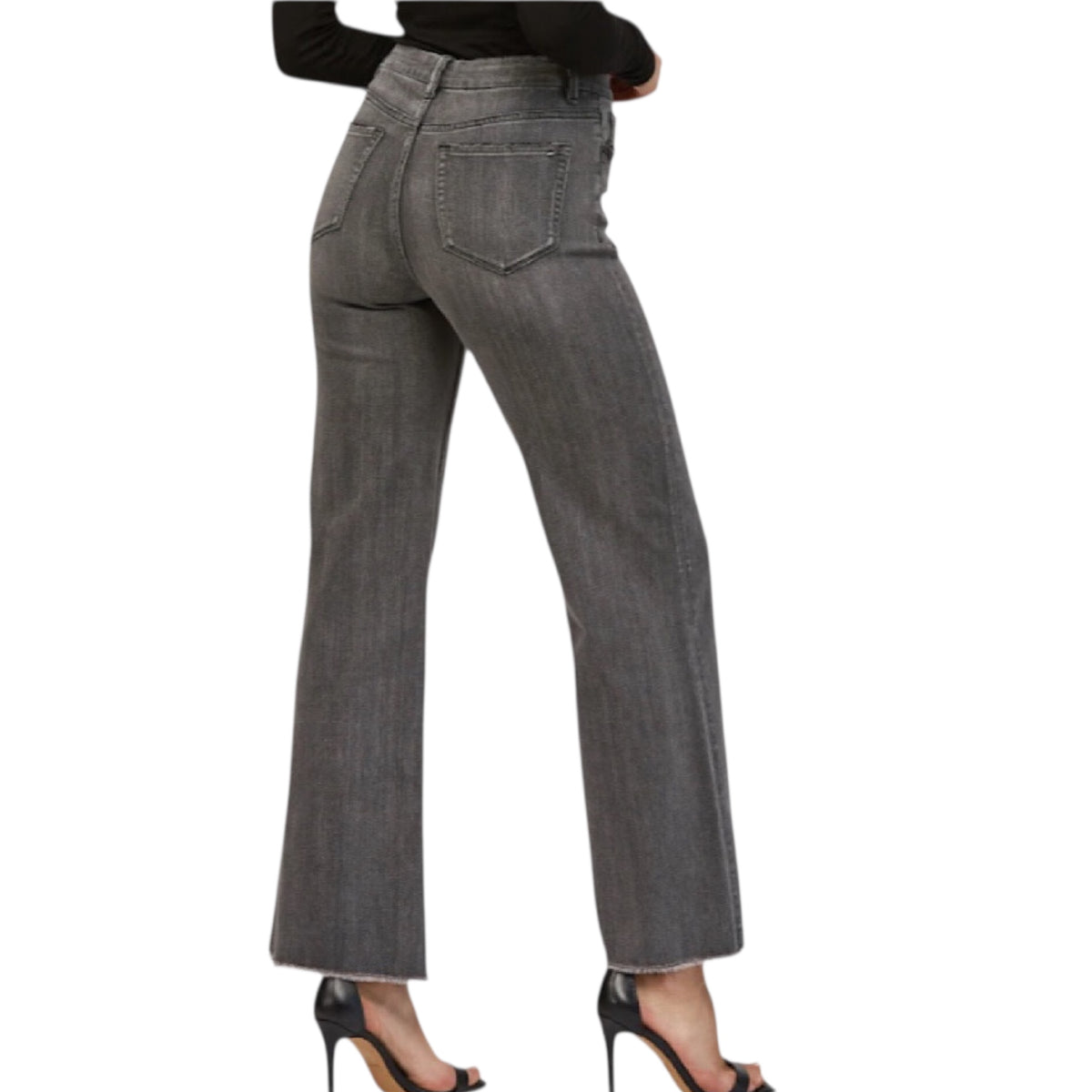 MICA Dark Grey Super High Wide Leg MDP-W3161